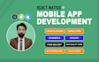 develop a professional react native mobile app