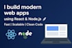 be your expert react and nodejs full stack developer