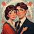 design a personalized couple portrait, perfect for gifts