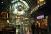 draw sci fi , cyberpunk, fantasy science fiction city