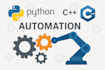 do dev cpp and python automation