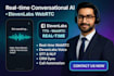 build real time conversational ai telemarketing voice bot with elevenlab, webrtc