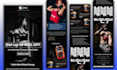 mailchimp, klaviyo editable email design e commerce email template newsletter