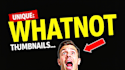 create a unique whatnot thumbnails, eye catching tumbnails to boost your sales