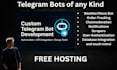 develop a professional telegram bot
