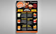 design digital restaurant menu card desig