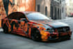 design eye catching race vehicle wrap graphics