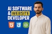 do ai software, website development and front end developer