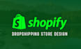 create a profitable shopify store design or redesign