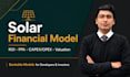 build a solar industry financial model with ROI and ppa analysis