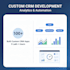 develop custom CRM systems with analytics and advanced features