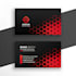 create unique and minimalist business card design