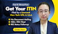 apply for your itin number fast with CPA and caa