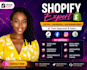 create tiktok shop, setup facebook ig shop, set up shopify dropshipping store