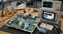 do embedded systems and prototype industrial electronic controller with pcb firm