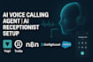 setup ai receptionist vapi ai voice calling agent n8n twilio gohighlevel CRM