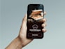 give a futuristic mobile design