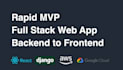 build your full stack mvp webapp from scratch