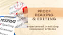 professionally proofread and edit your english documents
