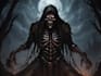 draw a metal, horror, dark art
