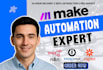 setup make com automation n8n integration zapier workflows made com n8n make ghl