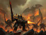 create a warhammer 40k illustration