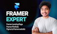 build modern framer website as a framer expert developer