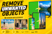 remove, replace objects from video and do screen replacement vfx