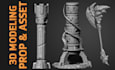 create high quality 3d props and game ready assets
