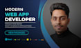 develop a modern react js web application with nodejs backend
