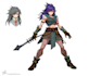 draw character concept art or illustrations