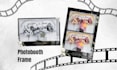design islamic photobooth frame