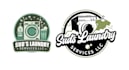 design modern awesome laundry service logo