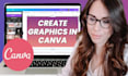 create professional canva graphic designs