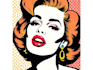 draw comic pop art portrait