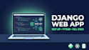develop django python web app with rest api as full stack developer