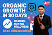 boost your instagram organically in 30 days