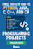 do your python,java, c, cpp,and c sharp programming projects