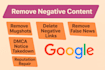 remove mugshots negative links delete bad articles false news from google dmca