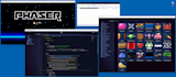 create HTML5 game, phaser game, web game, browser game, javascript game