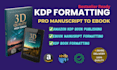 do amazon KDP book publishing, manuscript formatting ebook, KDP book formatting