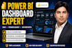 create professional power bi dashboards, dax measures and reports