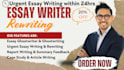 do urgent essay writing, summary, report and case study as an essay writer