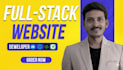do full stack website development as full stack, front end web developer