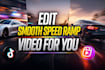 edit smooth speed ramp reels, tiktoks and youtube shorts