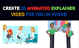 create a 2d anaimation video in vyond