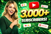 boost youtube growth to reach 3,000 subscribers