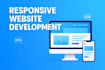make a responsive website by using HTML, CSS, and javascript