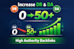 boost domain rating 50 plus