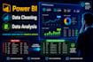 design interactive power bi dashboards and visualisations